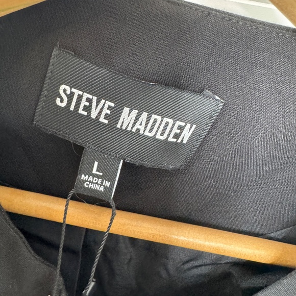 NEW Steve Madden Cosette Jacket Black - Picture 4 of 9